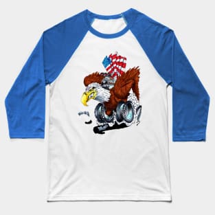 Release the Freedom with Eagle Power Baseball T-Shirt